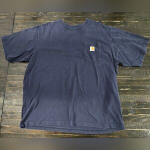 Carhartt Pocket T Shirt Original Fit Workwear Heavyweight Mens XL